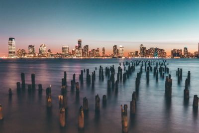 View of New York City from Jersey City, NJ