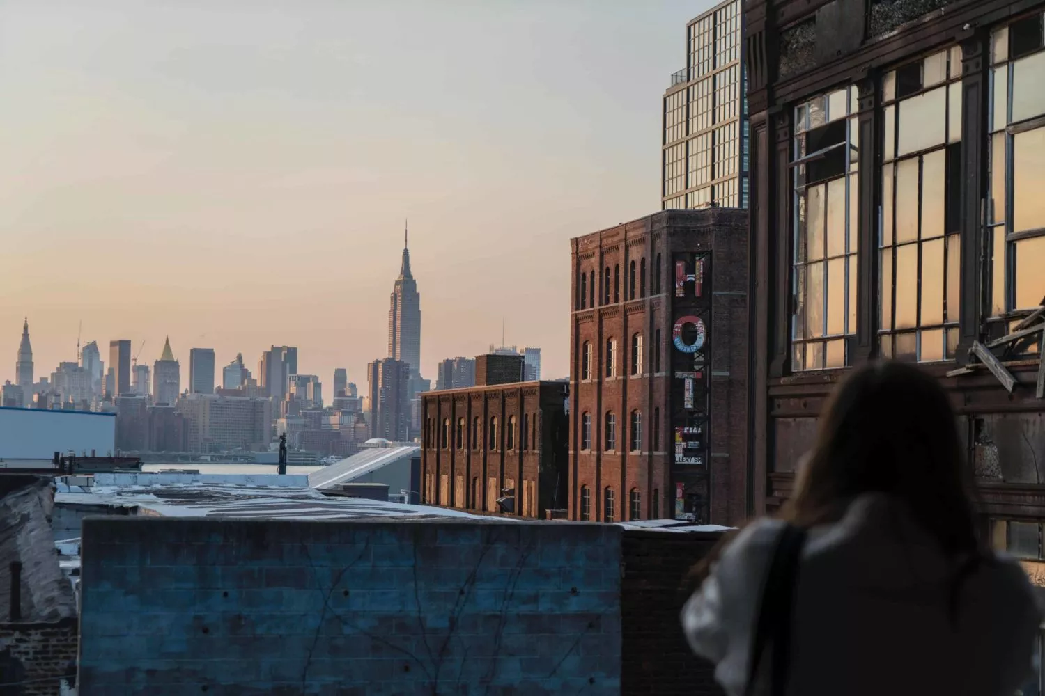 Skyline view from Brooklyn, New York