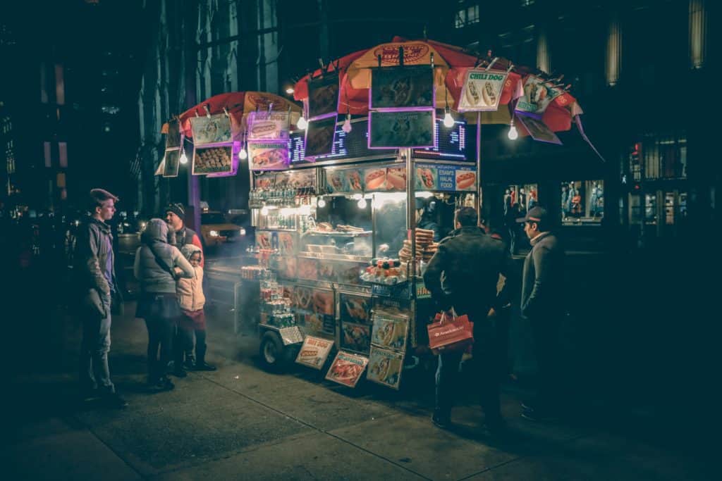 Image of a food truck in Queens, NY