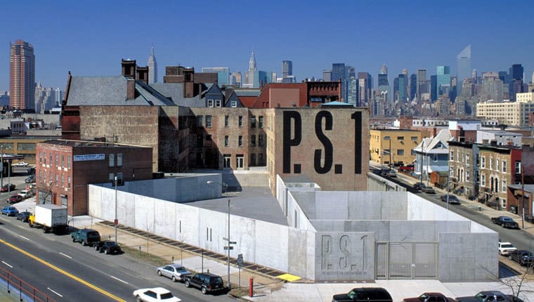 PS1 museum located in Long Island City, Queens, NY