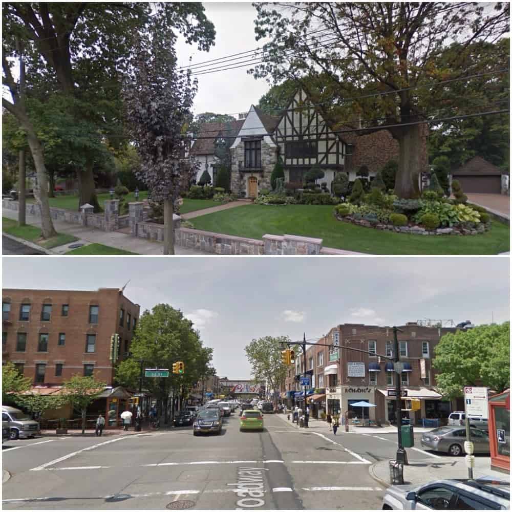 Image of multiple housing complexes in Queens, New York