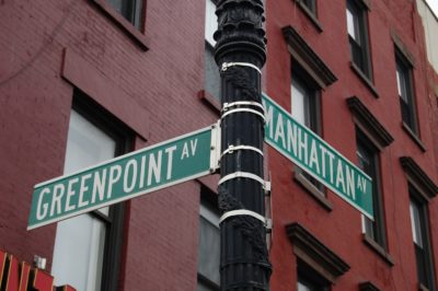 greenpoint avenue sign