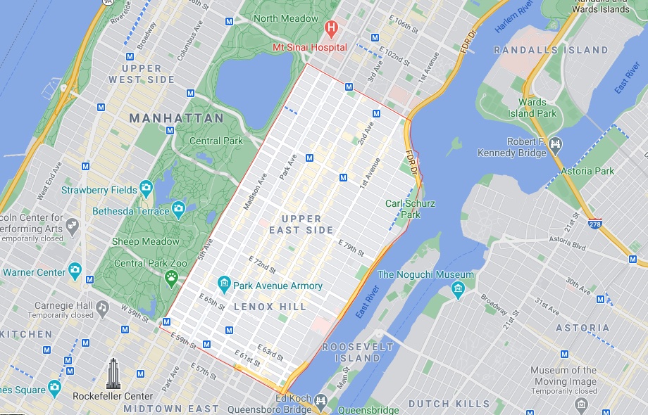 M+G Neighborhood Guide: The Upper East Side