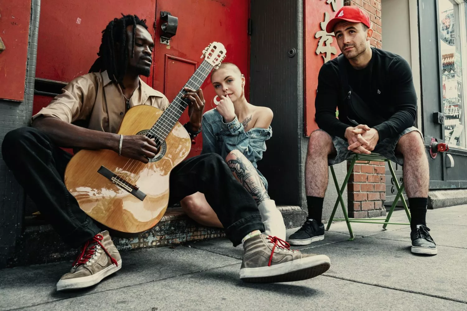 group of punk rock musicians