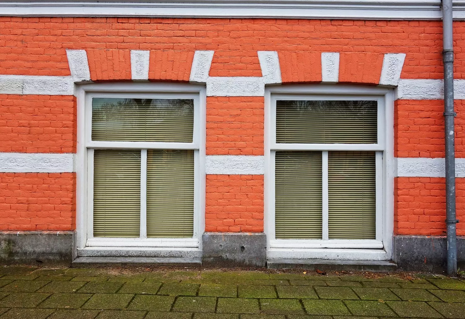 basement apartment facade