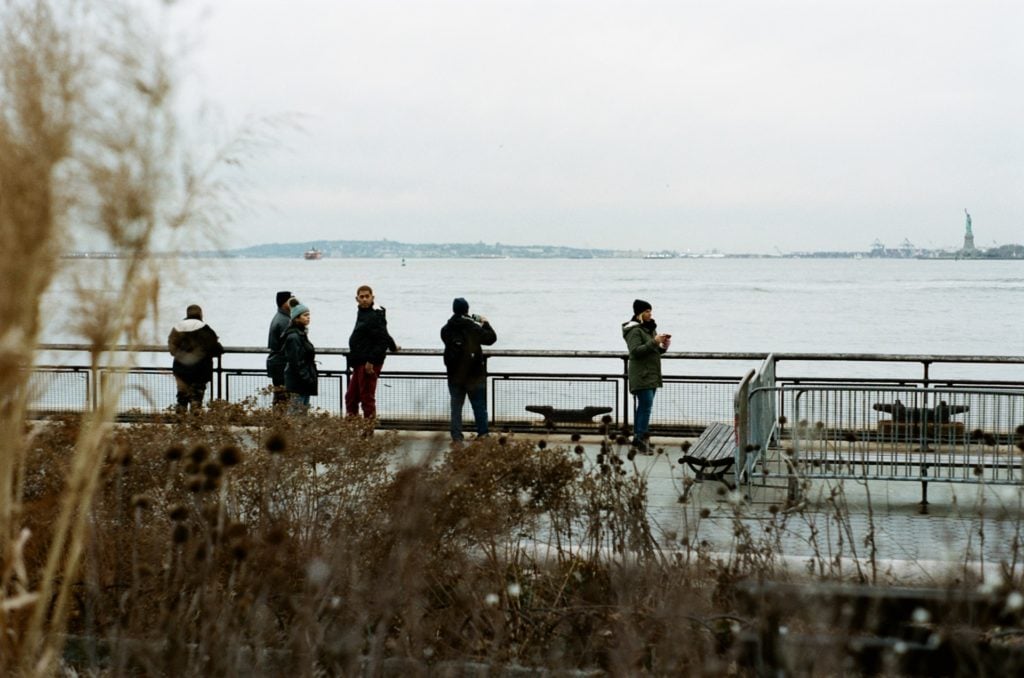 battery park city people