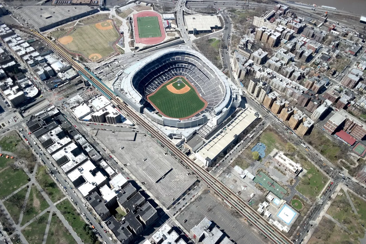 grand concourse bronx aerial