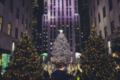 christmas tree at rockefeller plaza