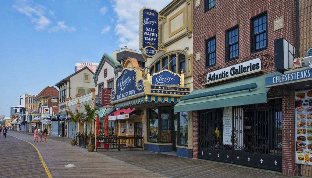 boardwalk in atlantic city