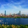 View of Boston from Charles River. Photo by Jacob Licht.