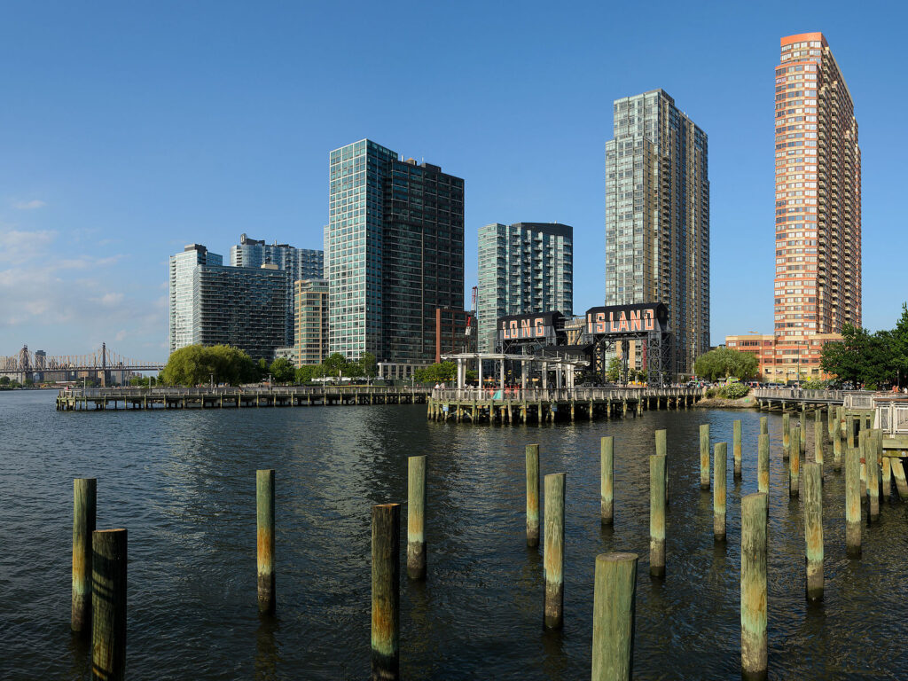 Pier in Long Island City, Queens