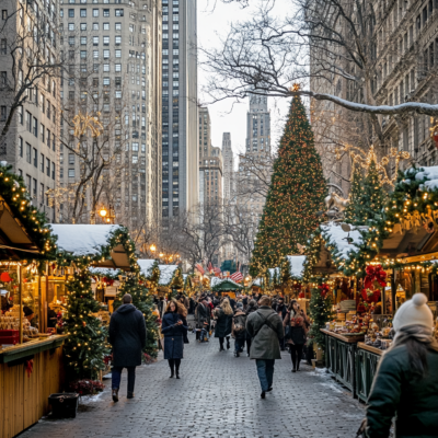 Manhattan holiday market
